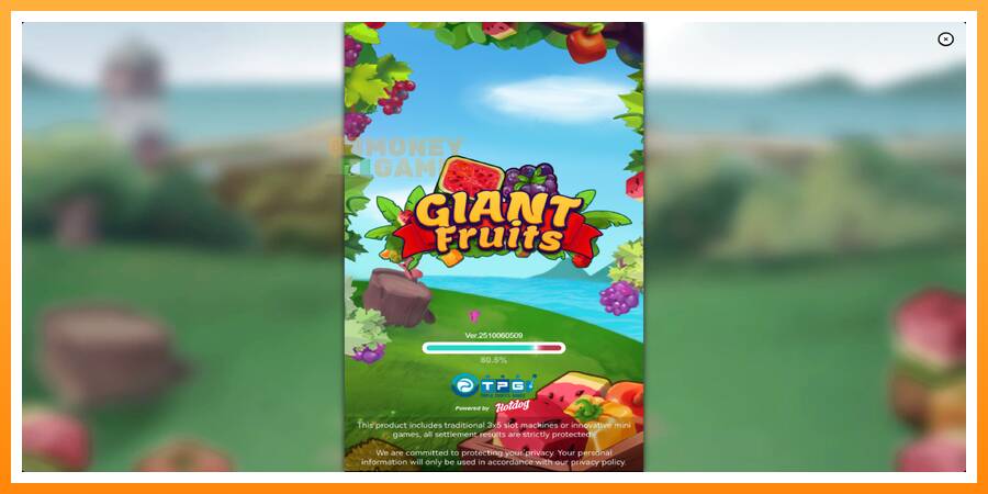 ลองสัมผัสเครื่องดูครับ Giant Fruits, รูปภาพ 1: เล่นเพื่อเงิน