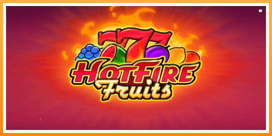 ลองสัมผัสเครื่องดูครับ Hot Fire Fruits, รูปภาพ 1: เล่นเพื่อเงิน