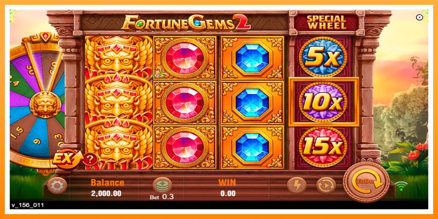 ลองสัมผัสเครื่องดูครับ Fortune Gems 2, รูปภาพ 1: เล่นเพื่อเงิน