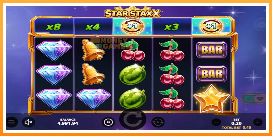 ลองสัมผัสเครื่องดูครับ Star Staxx, รูปภาพ 3: เล่นเพื่อเงิน