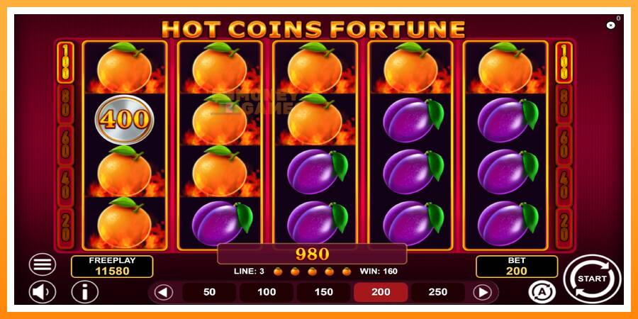 ลองสัมผัสเครื่องดูครับ Hot Coins Fortune, รูปภาพ 4: เล่นเพื่อเงิน