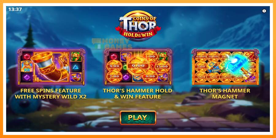 ลองสัมผัสเครื่องดูครับ Coins of Thor, รูปภาพ 1: เล่นเพื่อเงิน