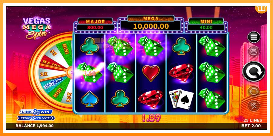 ลองสัมผัสเครื่องดูครับ Vegas Mega Spin, รูปภาพ 2: เล่นเพื่อเงิน