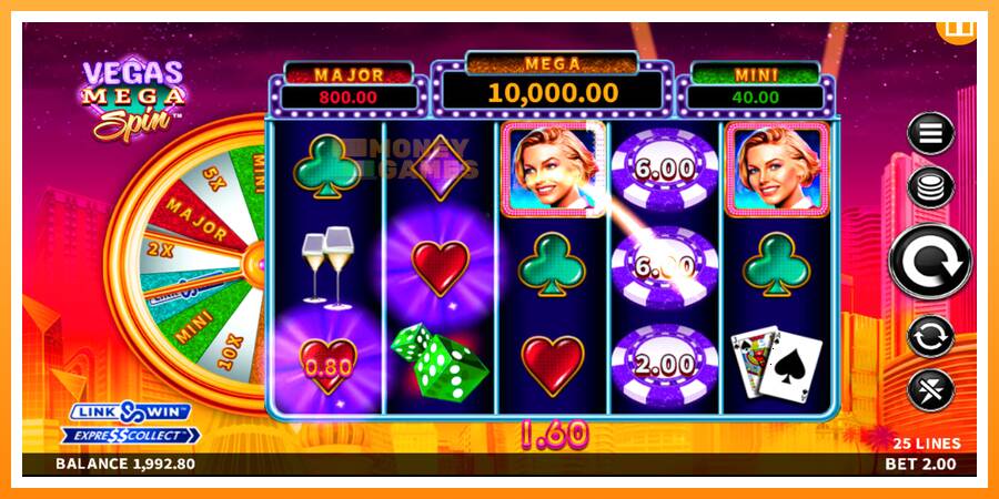 ลองสัมผัสเครื่องดูครับ Vegas Mega Spin, รูปภาพ 3: เล่นเพื่อเงิน