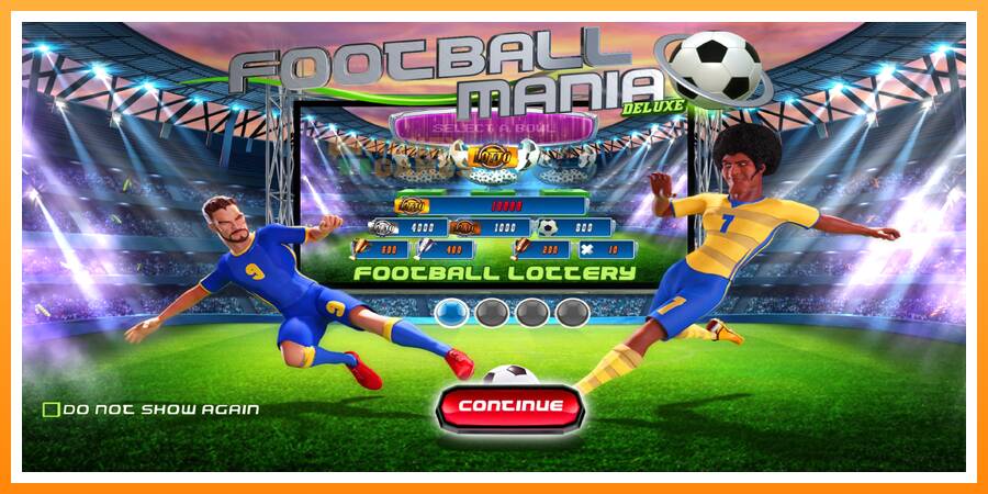 ลองสัมผัสเครื่องดูครับ Football Mania Deluxe, รูปภาพ 1: เล่นเพื่อเงิน