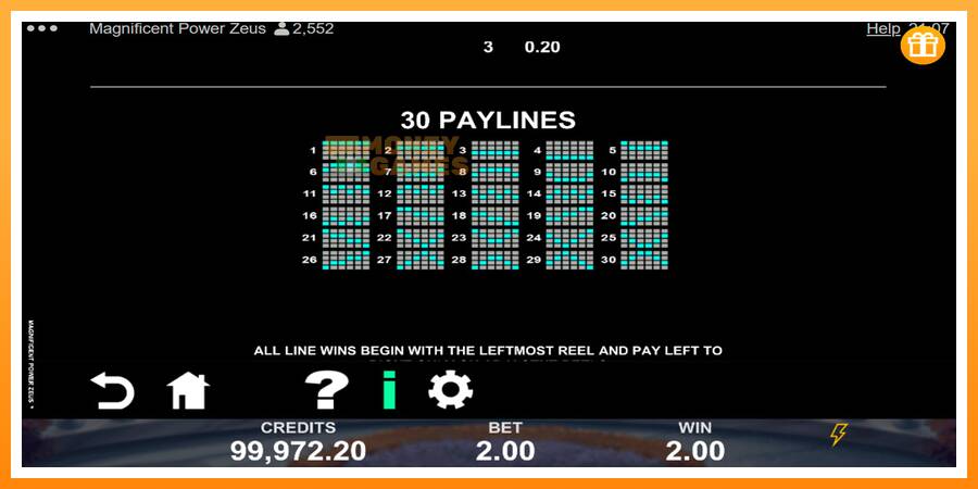 ลองสัมผัสเครื่องดูครับ Magnificent Power Zeus, รูปภาพ 7: เล่นเพื่อเงิน