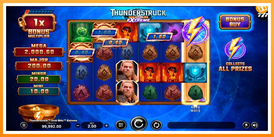 ลองสัมผัสเครื่องดูครับ Thunderstruck Gold Blitz Extreme, รูปภาพ 2: เล่นเพื่อเงิน