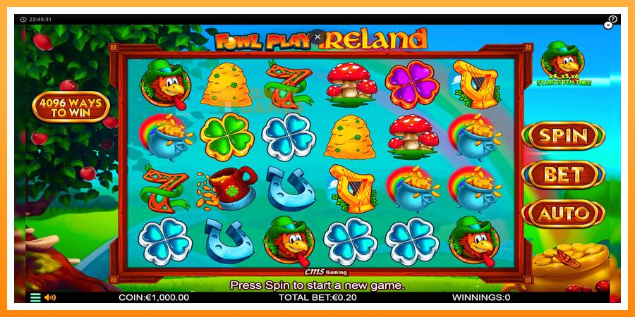 ลองสัมผัสเครื่องดูครับ Fowl Play Ireland, รูปภาพ 1: เล่นเพื่อเงิน