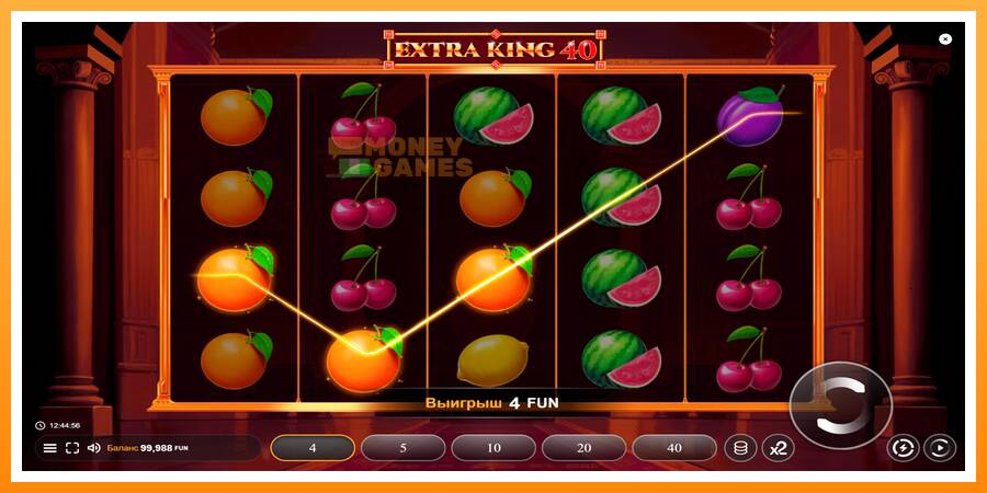 ลองสัมผัสเครื่องดูครับ Extra King 40, รูปภาพ 2: เล่นเพื่อเงิน