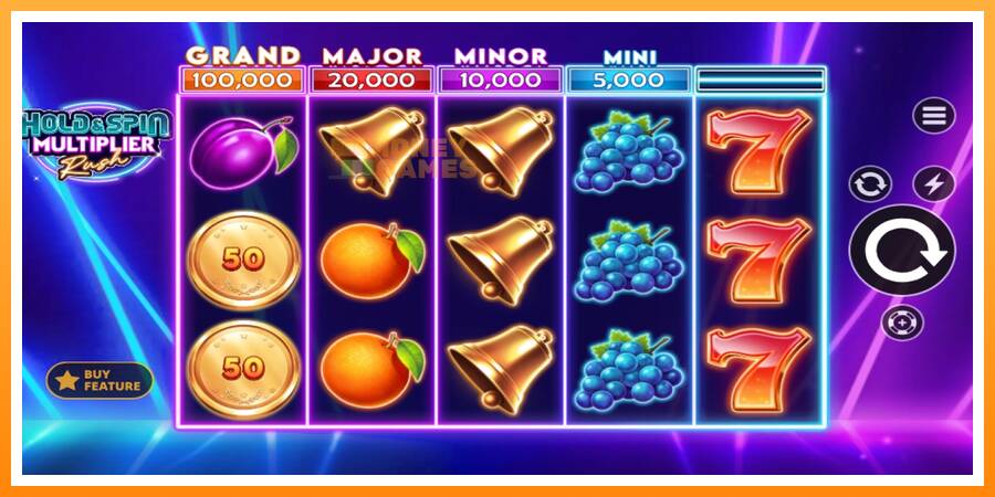 ลองสัมผัสเครื่องดูครับ Hold & Spin Multiplier Rush, รูปภาพ 2: เล่นเพื่อเงิน