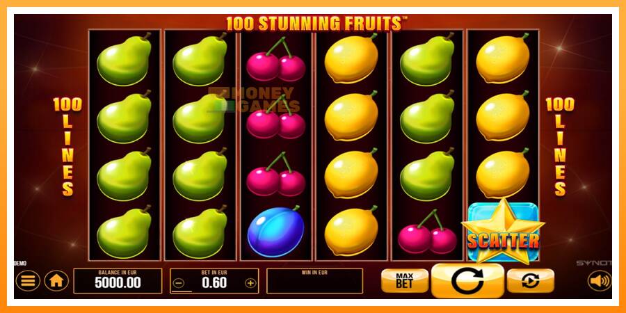 ลองสัมผัสเครื่องดูครับ 100 Stunning Fruits, รูปภาพ 1: เล่นเพื่อเงิน