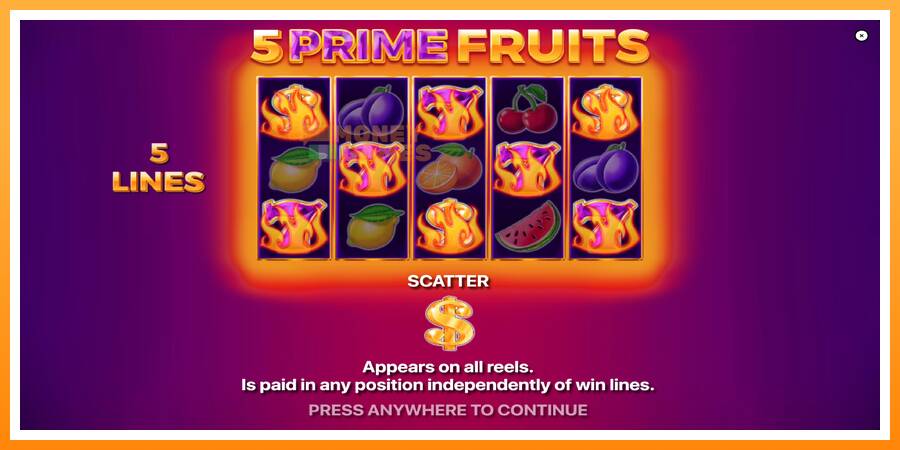 ลองสัมผัสเครื่องดูครับ 5 Prime Fruits, รูปภาพ 1: เล่นเพื่อเงิน