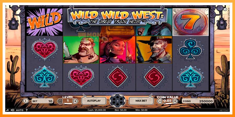 ลองสัมผัสเครื่องดูครับ Wild Wild West, รูปภาพ 1: เล่นเพื่อเงิน