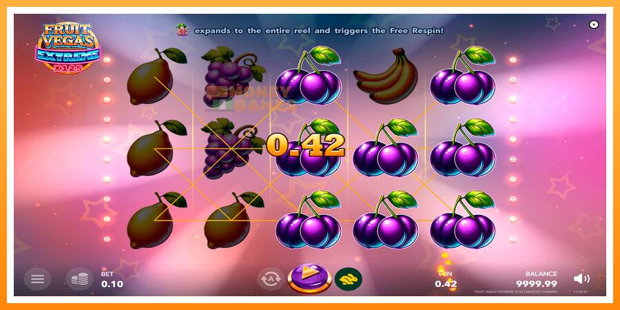 ลองสัมผัสเครื่องดูครับ Fruit Vegas Extreme x125, รูปภาพ 4: เล่นเพื่อเงิน