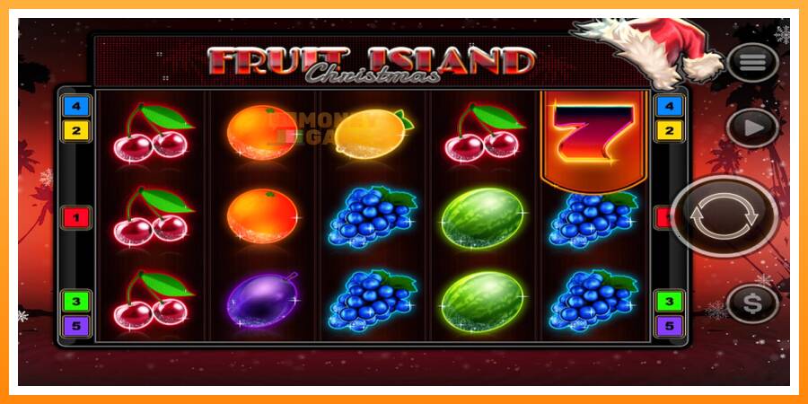 ลองสัมผัสเครื่องดูครับ Fruit Island Christmas, รูปภาพ 1: เล่นเพื่อเงิน