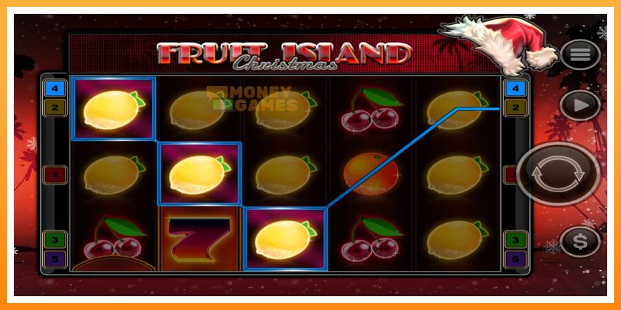 ลองสัมผัสเครื่องดูครับ Fruit Island Christmas, รูปภาพ 3: เล่นเพื่อเงิน