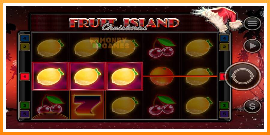 ลองสัมผัสเครื่องดูครับ Fruit Island Christmas, รูปภาพ 4: เล่นเพื่อเงิน