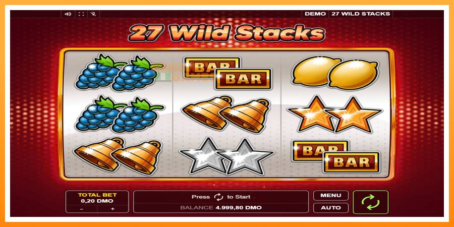 ลองสัมผัสเครื่องดูครับ 27 Wild Stacks, รูปภาพ 1: เล่นเพื่อเงิน