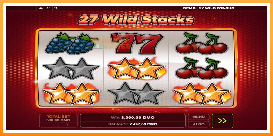 ลองสัมผัสเครื่องดูครับ 27 Wild Stacks, รูปภาพ 2: เล่นเพื่อเงิน