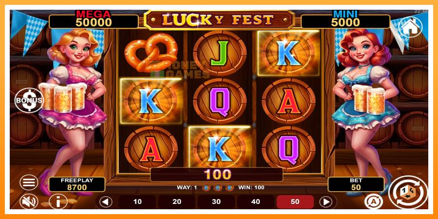 ลองสัมผัสเครื่องดูครับ Lucky Fest Hold & Win, รูปภาพ 3: เล่นเพื่อเงิน