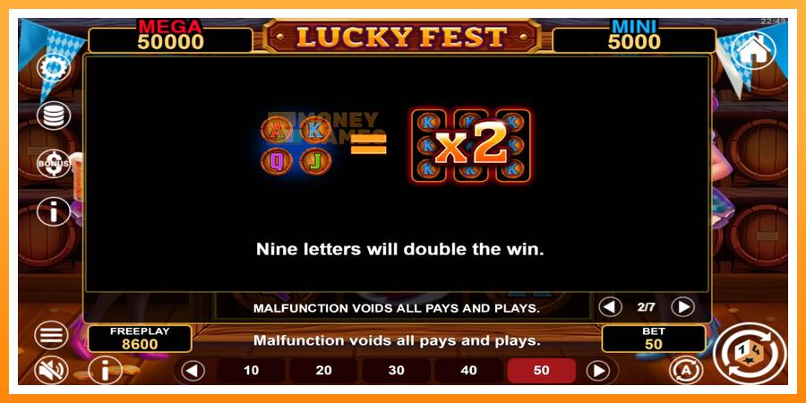 ลองสัมผัสเครื่องดูครับ Lucky Fest Hold & Win, รูปภาพ 6: เล่นเพื่อเงิน