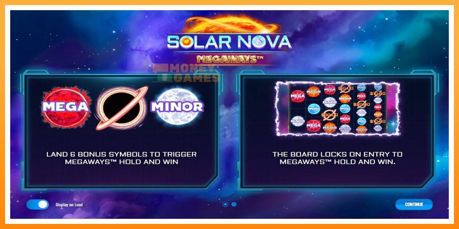 ลองสัมผัสเครื่องดูครับ Solar Nova Megaways, รูปภาพ 1: เล่นเพื่อเงิน