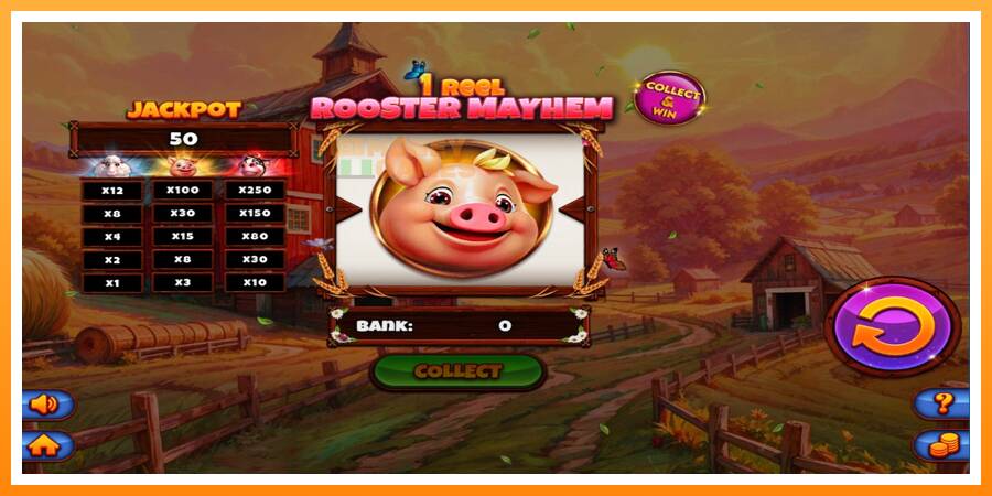 ลองสัมผัสเครื่องดูครับ 1 Reel Rooster Mayhem, รูปภาพ 3: เล่นเพื่อเงิน