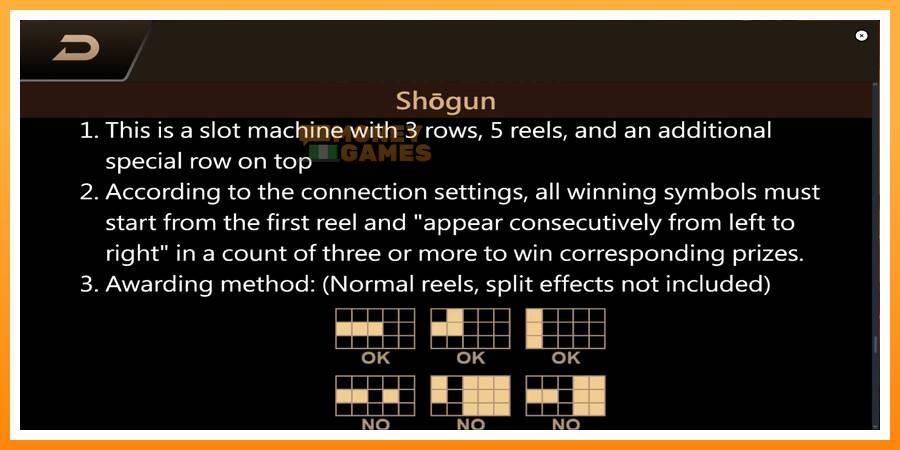 ลองสัมผัสเครื่องดูครับ Shogun, รูปภาพ 7: เล่นเพื่อเงิน