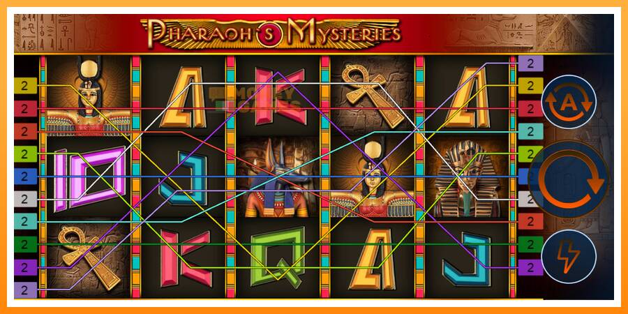 ลองสัมผัสเครื่องดูครับ Pharaohs Mysteries, รูปภาพ 1: เล่นเพื่อเงิน