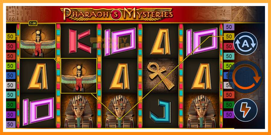 ลองสัมผัสเครื่องดูครับ Pharaohs Mysteries, รูปภาพ 3: เล่นเพื่อเงิน