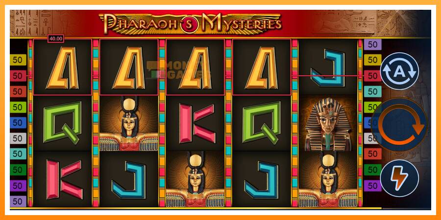 ลองสัมผัสเครื่องดูครับ Pharaohs Mysteries, รูปภาพ 4: เล่นเพื่อเงิน