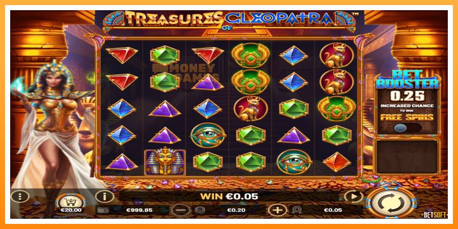 ลองสัมผัสเครื่องดูครับ Treasures of Cleopatra, รูปภาพ 1: เล่นเพื่อเงิน