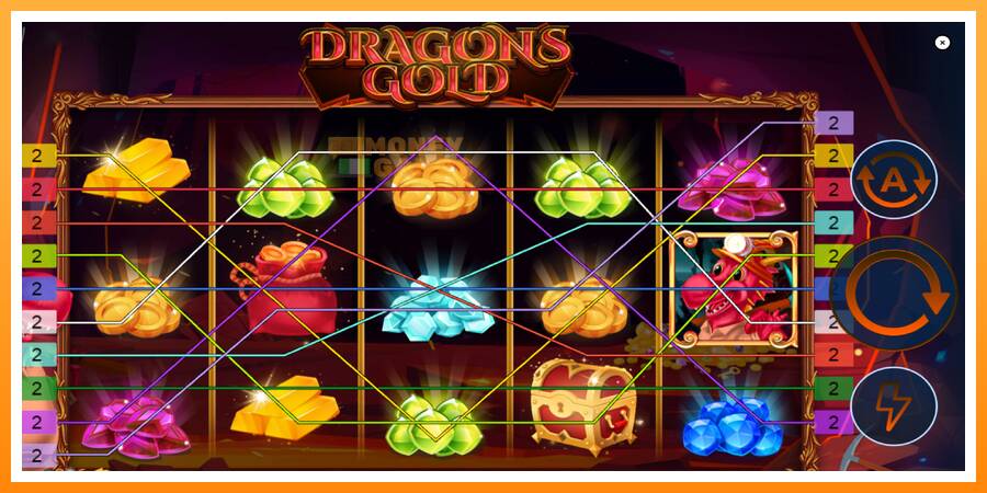 ลองสัมผัสเครื่องดูครับ Dragons Gold SL, รูปภาพ 1: เล่นเพื่อเงิน