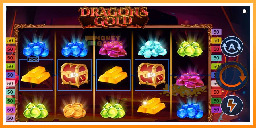 ลองสัมผัสเครื่องดูครับ Dragons Gold SL, รูปภาพ 3: เล่นเพื่อเงิน