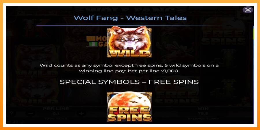 ลองสัมผัสเครื่องดูครับ Wolf Fang - Western Tales, รูปภาพ 4: เล่นเพื่อเงิน