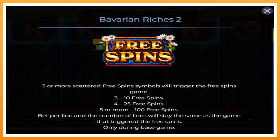 ลองสัมผัสเครื่องดูครับ Bavarian Riches 2, รูปภาพ 4: เล่นเพื่อเงิน