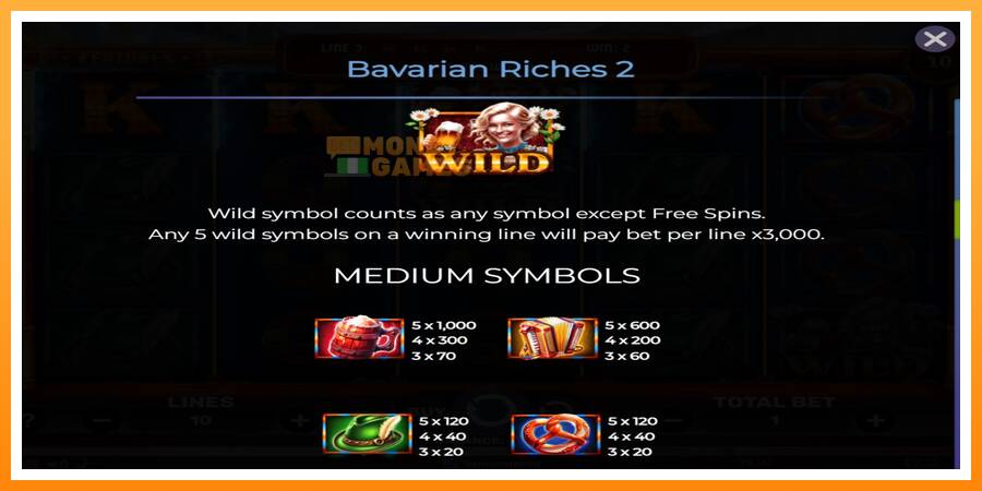 ลองสัมผัสเครื่องดูครับ Bavarian Riches 2, รูปภาพ 6: เล่นเพื่อเงิน