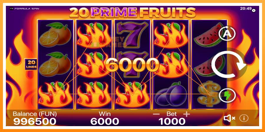 ลองสัมผัสเครื่องดูครับ 20 Prime Fruits, รูปภาพ 4: เล่นเพื่อเงิน