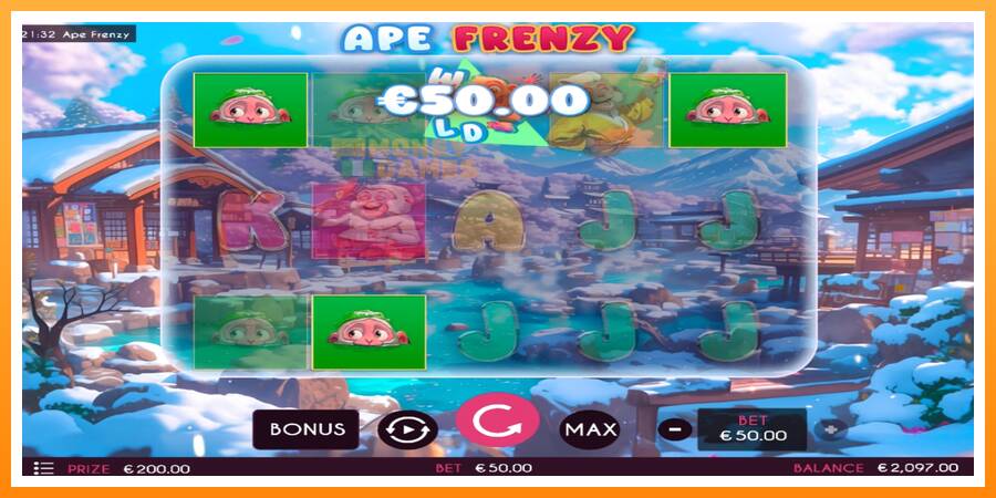 ลองสัมผัสเครื่องดูครับ Ape Frenzy, รูปภาพ 3: เล่นเพื่อเงิน