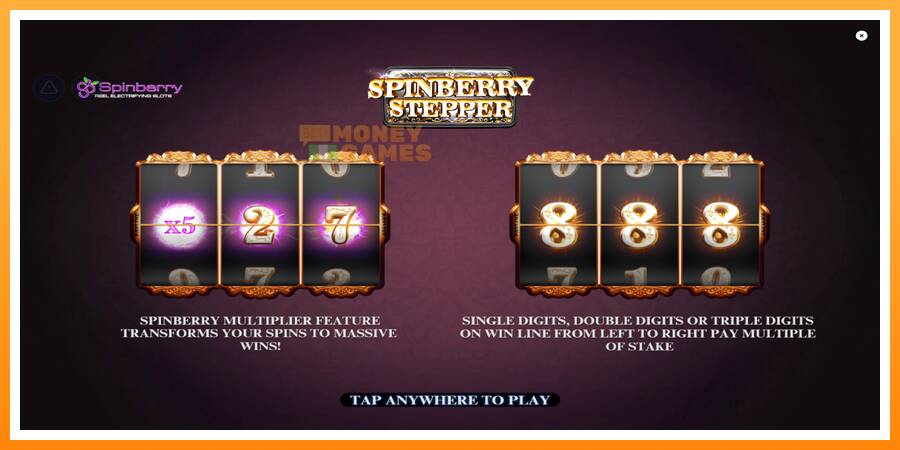 ลองสัมผัสเครื่องดูครับ Spinberry Stepper, รูปภาพ 1: เล่นเพื่อเงิน