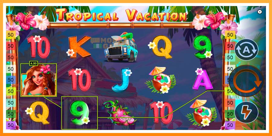 ลองสัมผัสเครื่องดูครับ Tropical Vacation, รูปภาพ 2: เล่นเพื่อเงิน