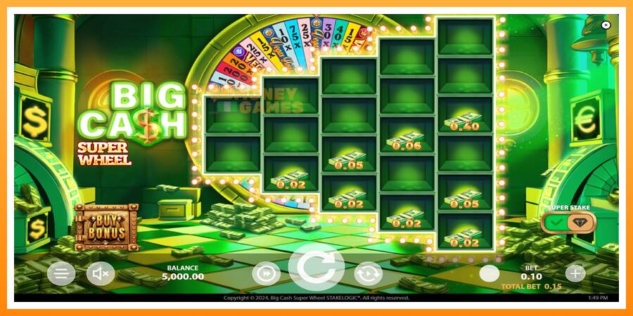 ลองสัมผัสเครื่องดูครับ Big Cash Super Wheel, รูปภาพ 2: เล่นเพื่อเงิน