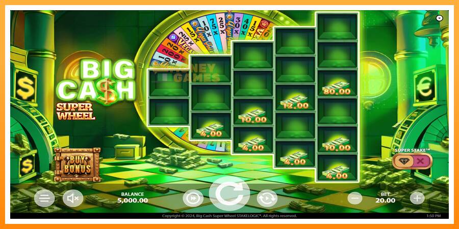 ลองสัมผัสเครื่องดูครับ Big Cash Super Wheel, รูปภาพ 3: เล่นเพื่อเงิน