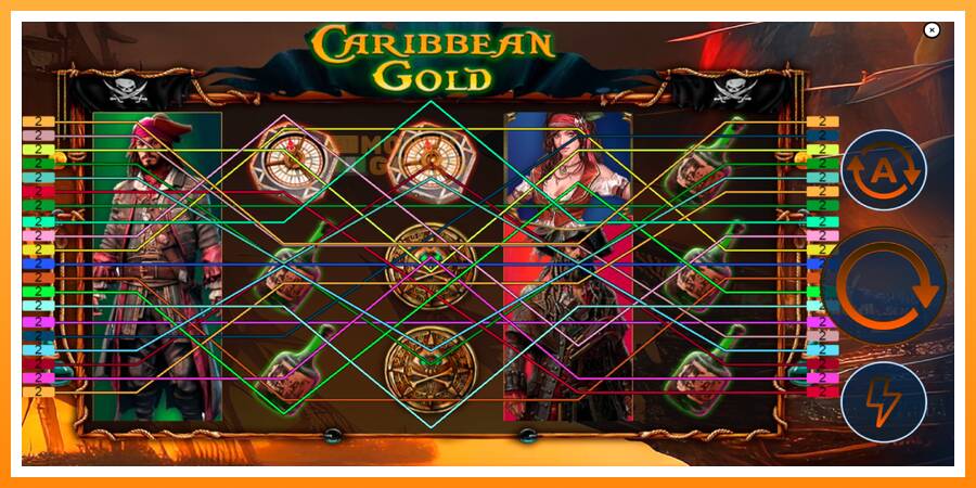 ลองสัมผัสเครื่องดูครับ Caribbean Gold., รูปภาพ 1: เล่นเพื่อเงิน