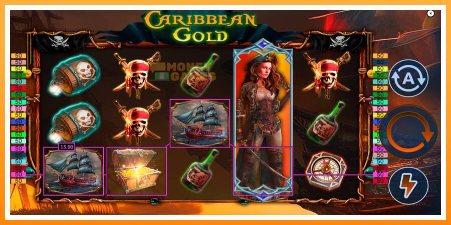 ลองสัมผัสเครื่องดูครับ Caribbean Gold., รูปภาพ 2: เล่นเพื่อเงิน