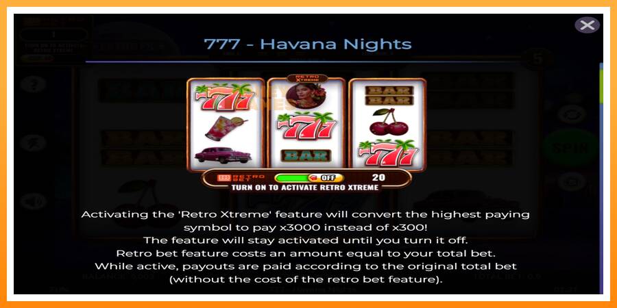 ลองสัมผัสเครื่องดูครับ 777 - Havana Nights, รูปภาพ 4: เล่นเพื่อเงิน