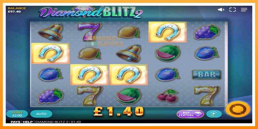 ลองสัมผัสเครื่องดูครับ Diamond Blitz 2, รูปภาพ 3: เล่นเพื่อเงิน