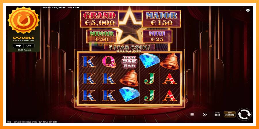 ลองสัมผัสเครื่องดูครับ 5 Star Coins: Hold & Win, รูปภาพ 2: เล่นเพื่อเงิน