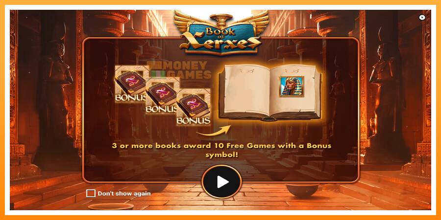 ลองสัมผัสเครื่องดูครับ Book of Xerxes, รูปภาพ 1: เล่นเพื่อเงิน