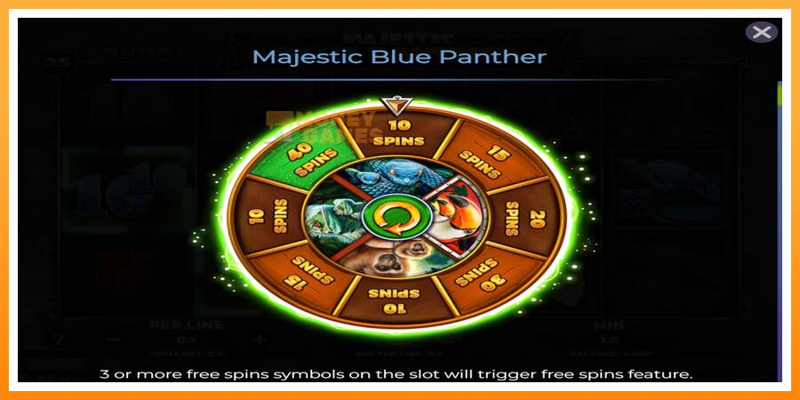 ลองสัมผัสเครื่องดูครับ Majestic Blue Panther, รูปภาพ 4: เล่นเพื่อเงิน